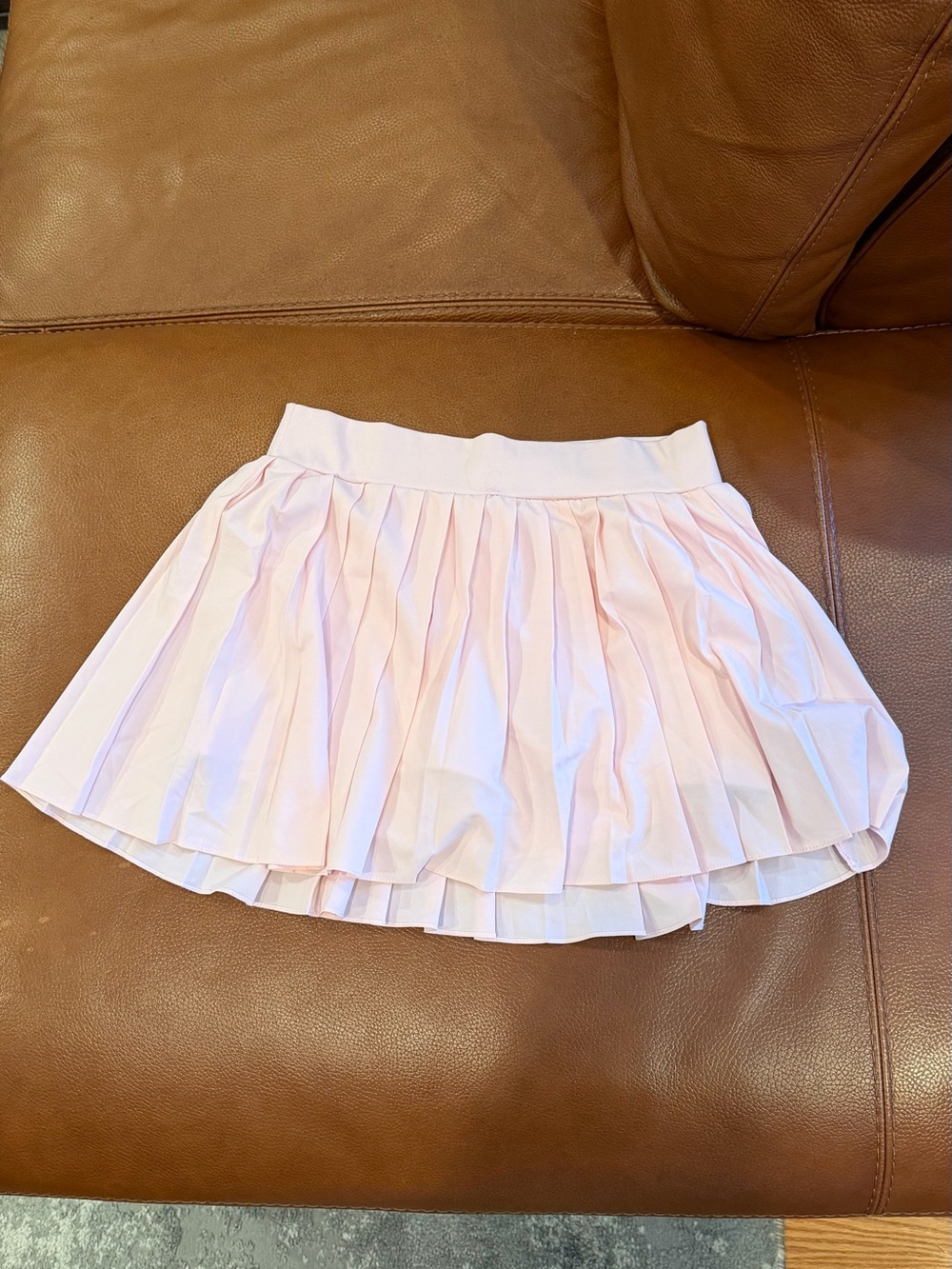 Garage Light Pink Pleated Skirt